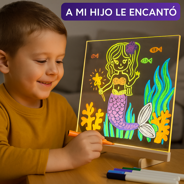 Pizarra LED de Colores