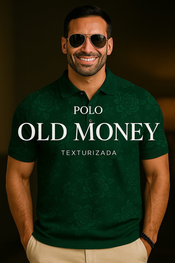 Polo Old Money Texturizada
